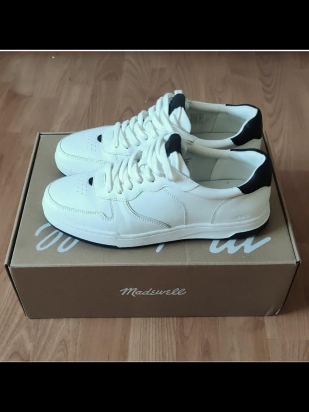 Madewell Court Low Top Sneakers Shoes in Nappa Leather